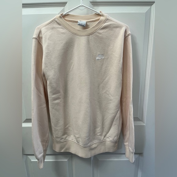 Nike Men's Baby Pink Crewneck Size Small - Picture 1 of 4
